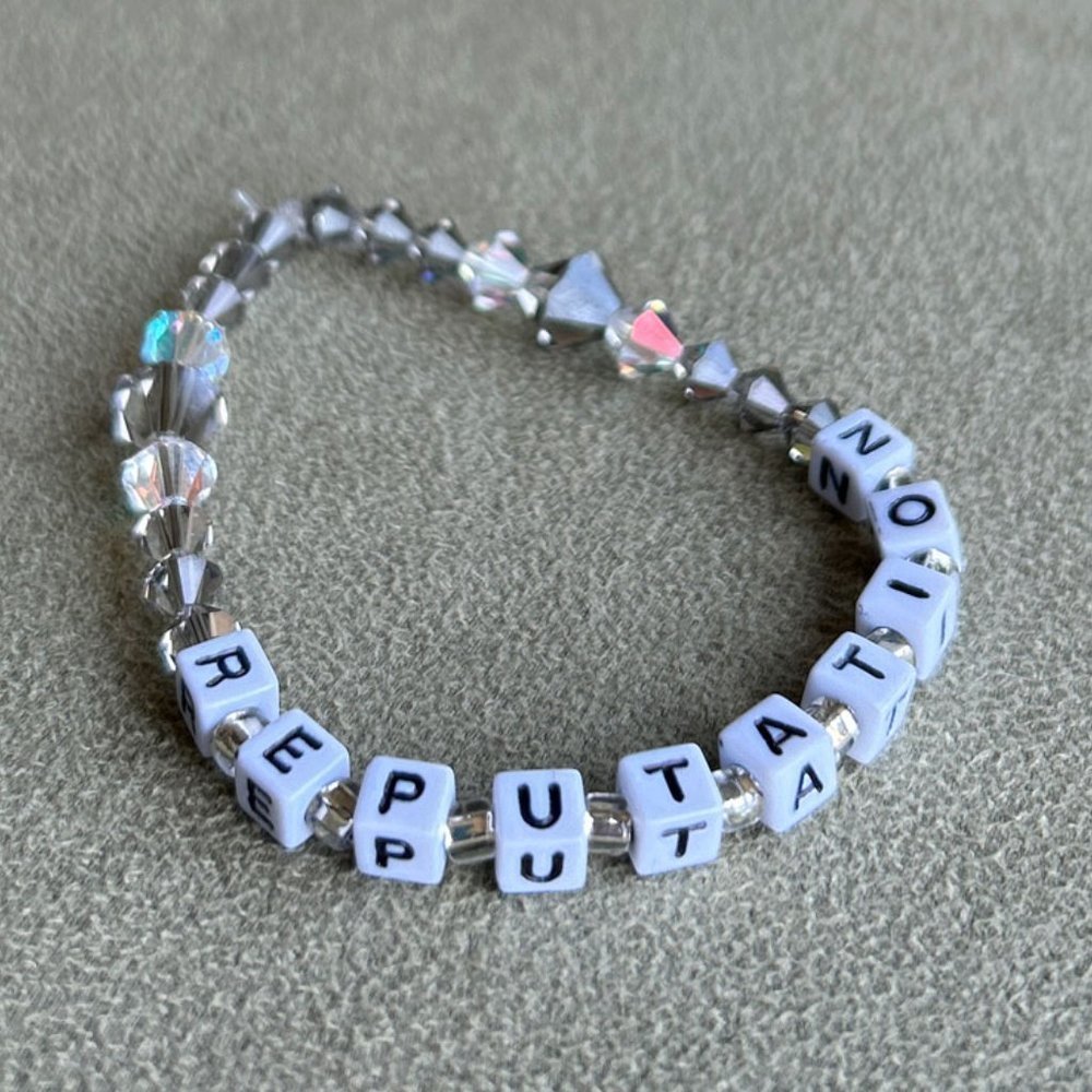 Taylor Swift Eras Tour Friendship Bracelets made w/ real Swarovski Crystal Beads - Picture 3 of 6